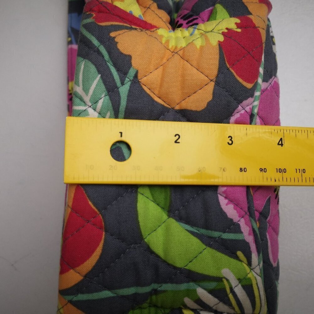 Vera Bradley Multi Colored Lightly Quilted Zipper Closure Crossbody Bag - Picture 11 of 11